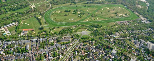 Vue aerienne du Haras de Compiegne